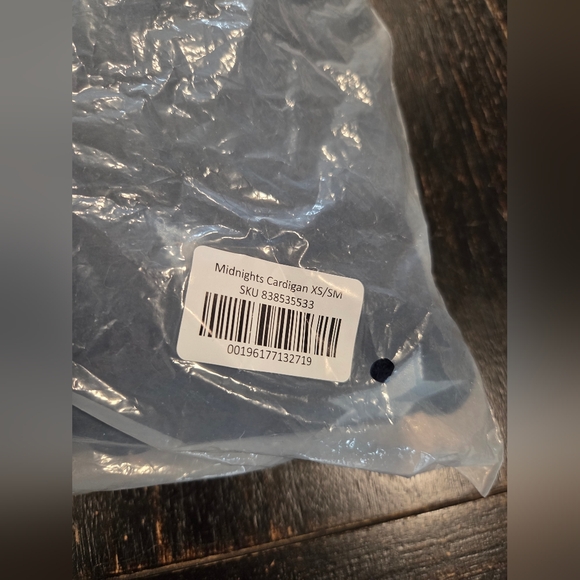 NEW Taylor Swift Midnights Cardigan - Size XS/S - Picture 6 of 6